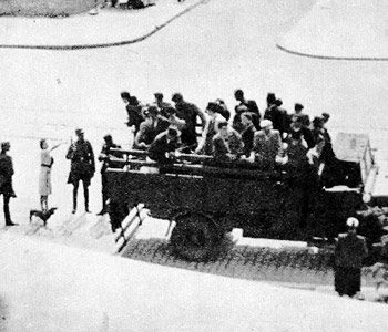 Łapanka na Żoliborzu w Warszawie