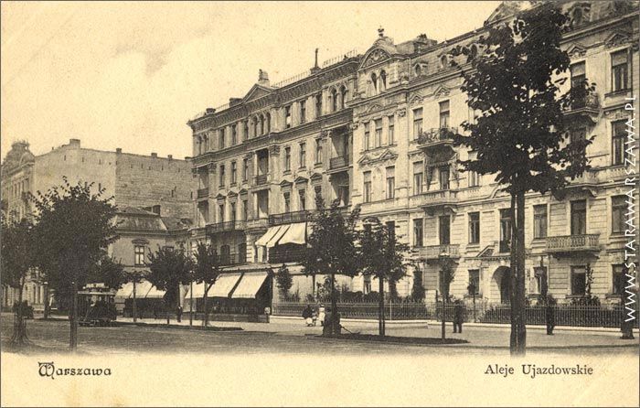 Aleje Ujazdowskie w Warszawie