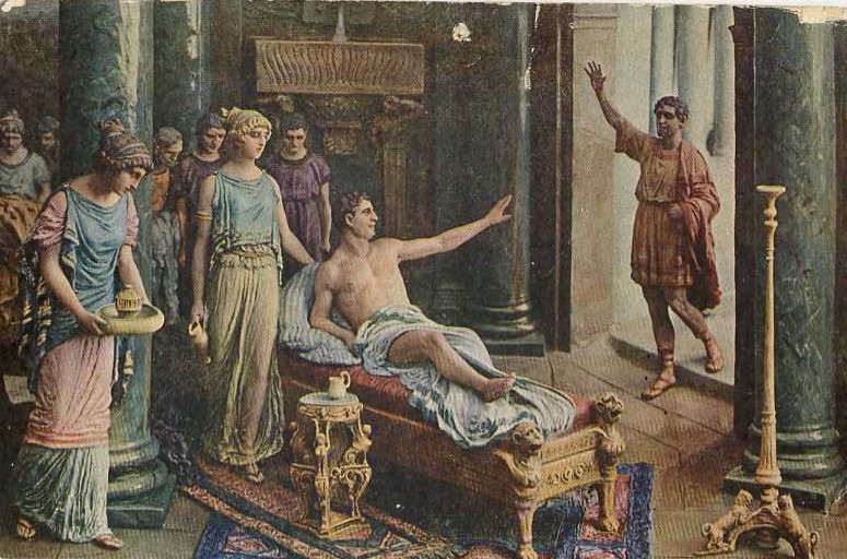 Winicjusz u Petroniusza - Mastroianni.jpg