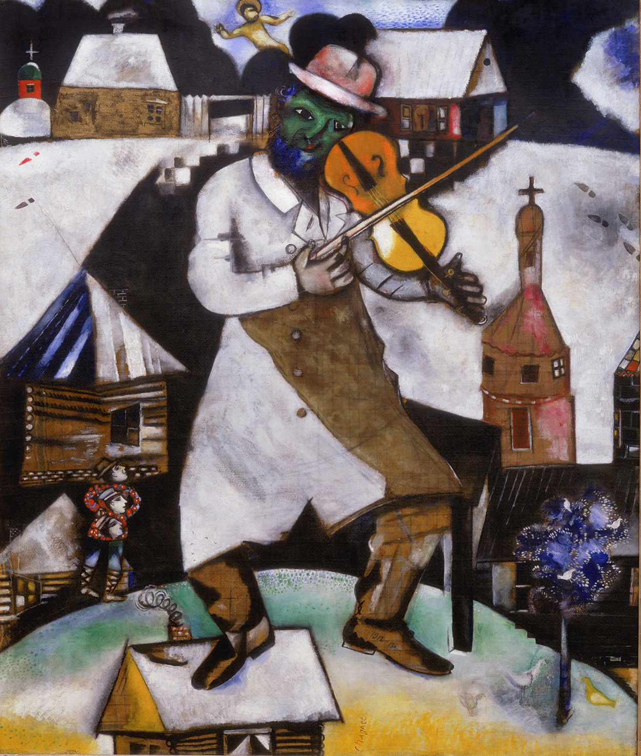 Marc Chagall, »Skrzypek« (1913)