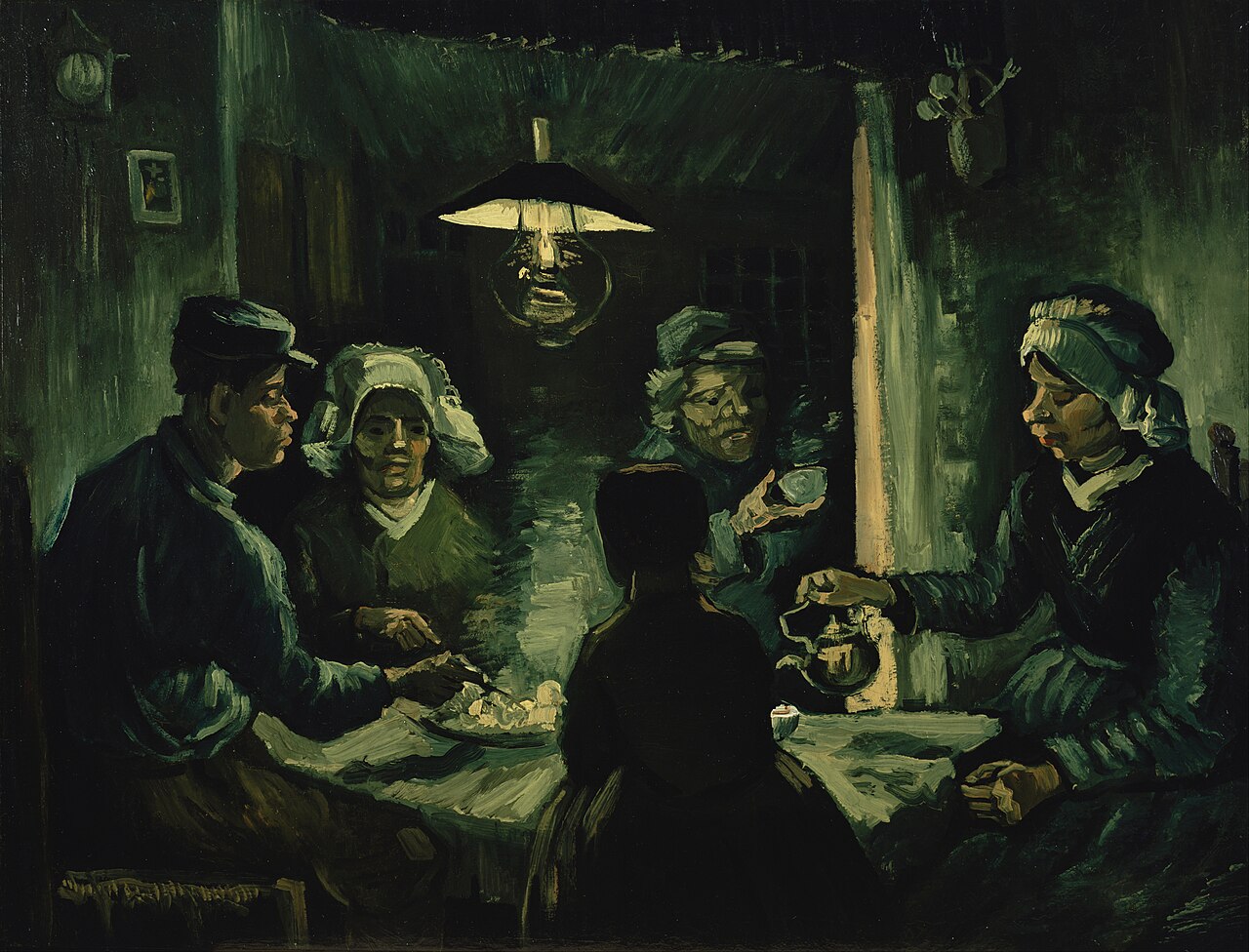 Vincent van Gogh, »Jedzący kartofle« (1885)