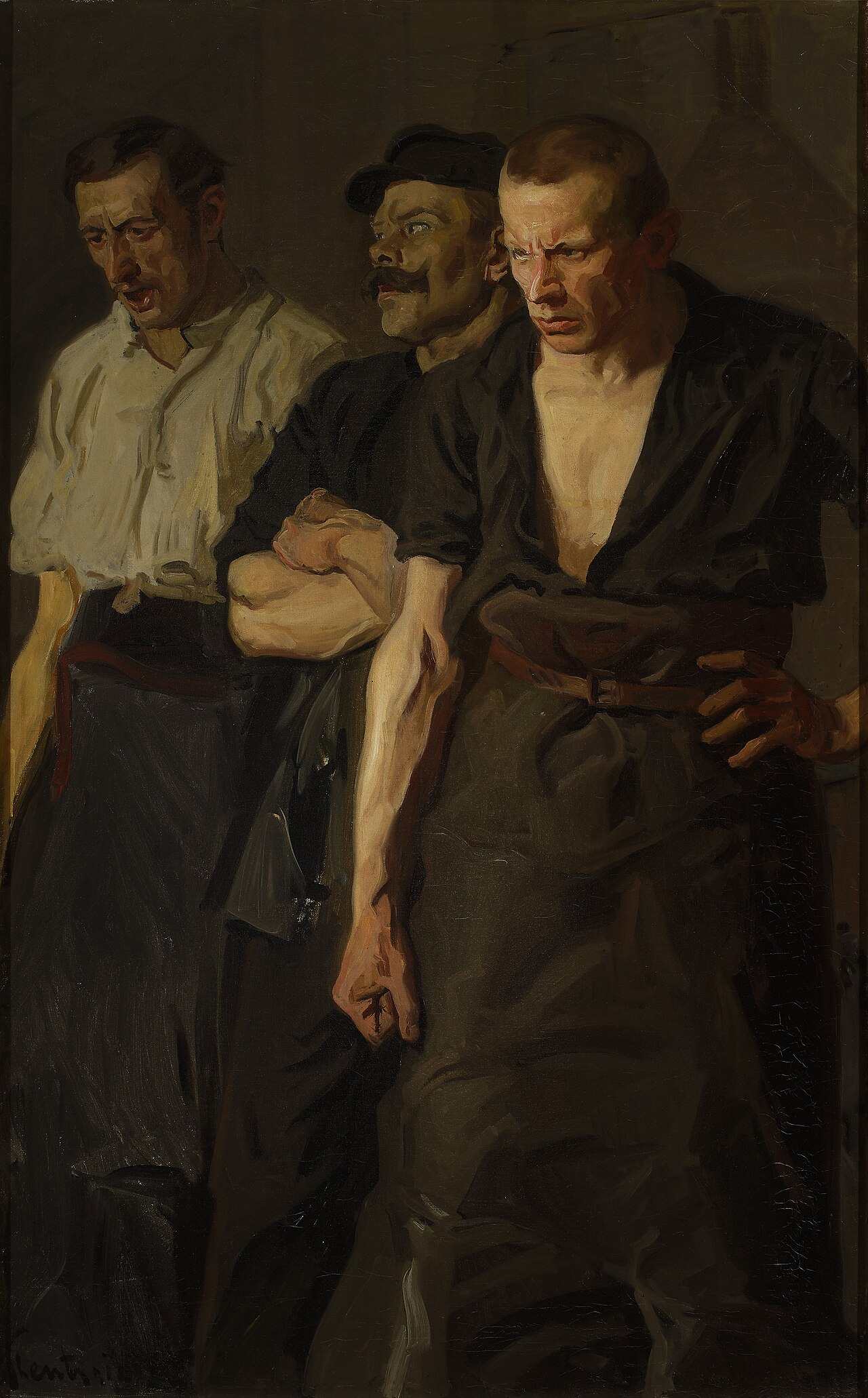 Stanisław Lentz, »Strajk« (1910)