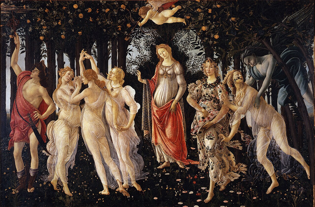 Sandro Botticelli, »Wiosna« (ok. 1477–1482)