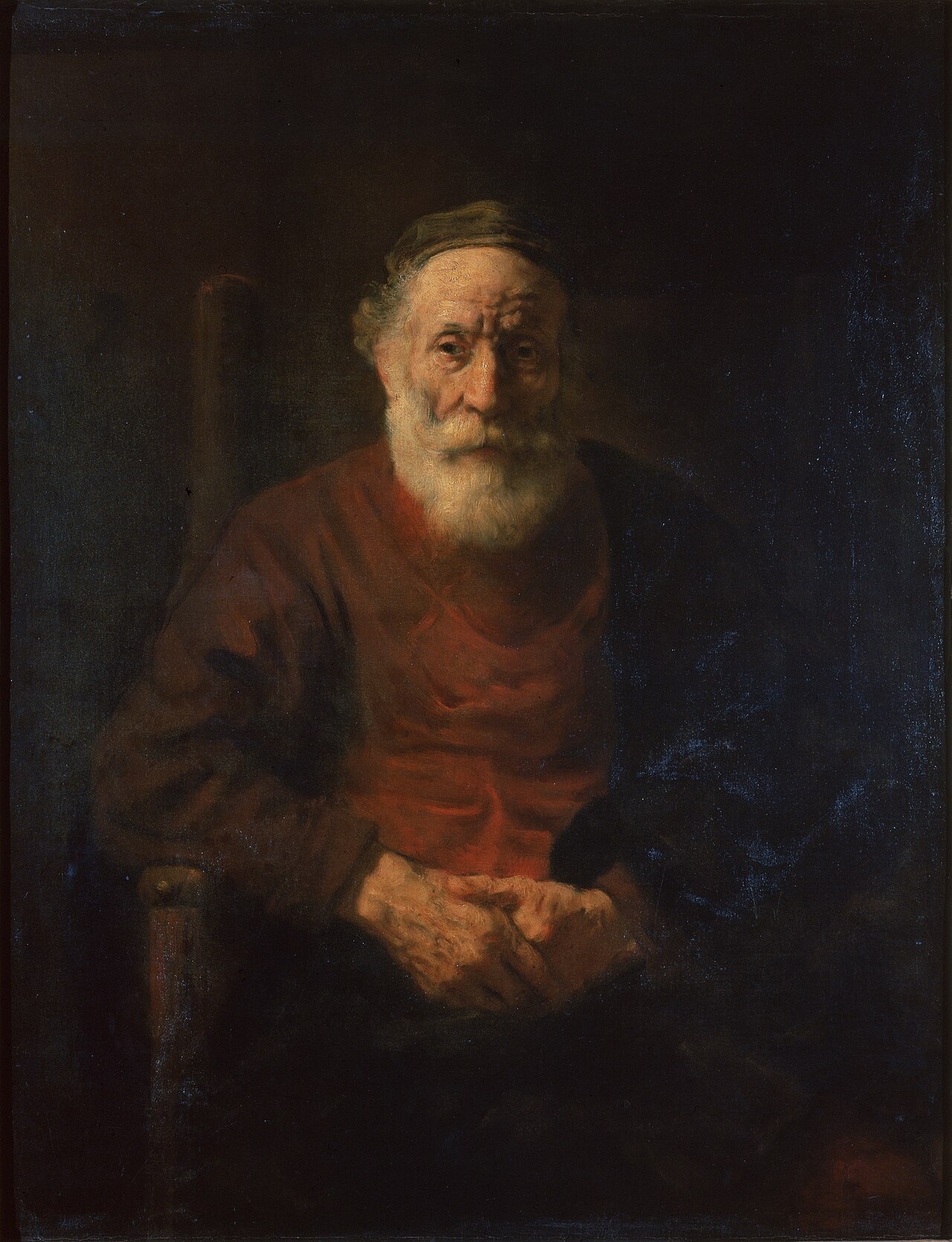 Rembrandt van Rijn, »Portret starca w czerwieni« (ok. 1652–1654)