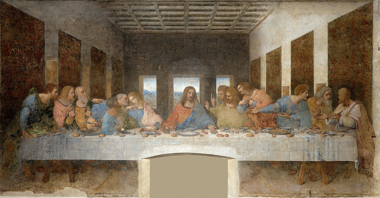 Leonardo da Vinci, »Ostatnia Wieczerza« (ok. 1495–1498)