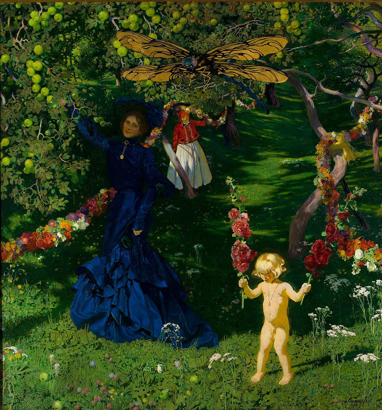Józef Mehoffer, »Dziwny ogród« (1903)