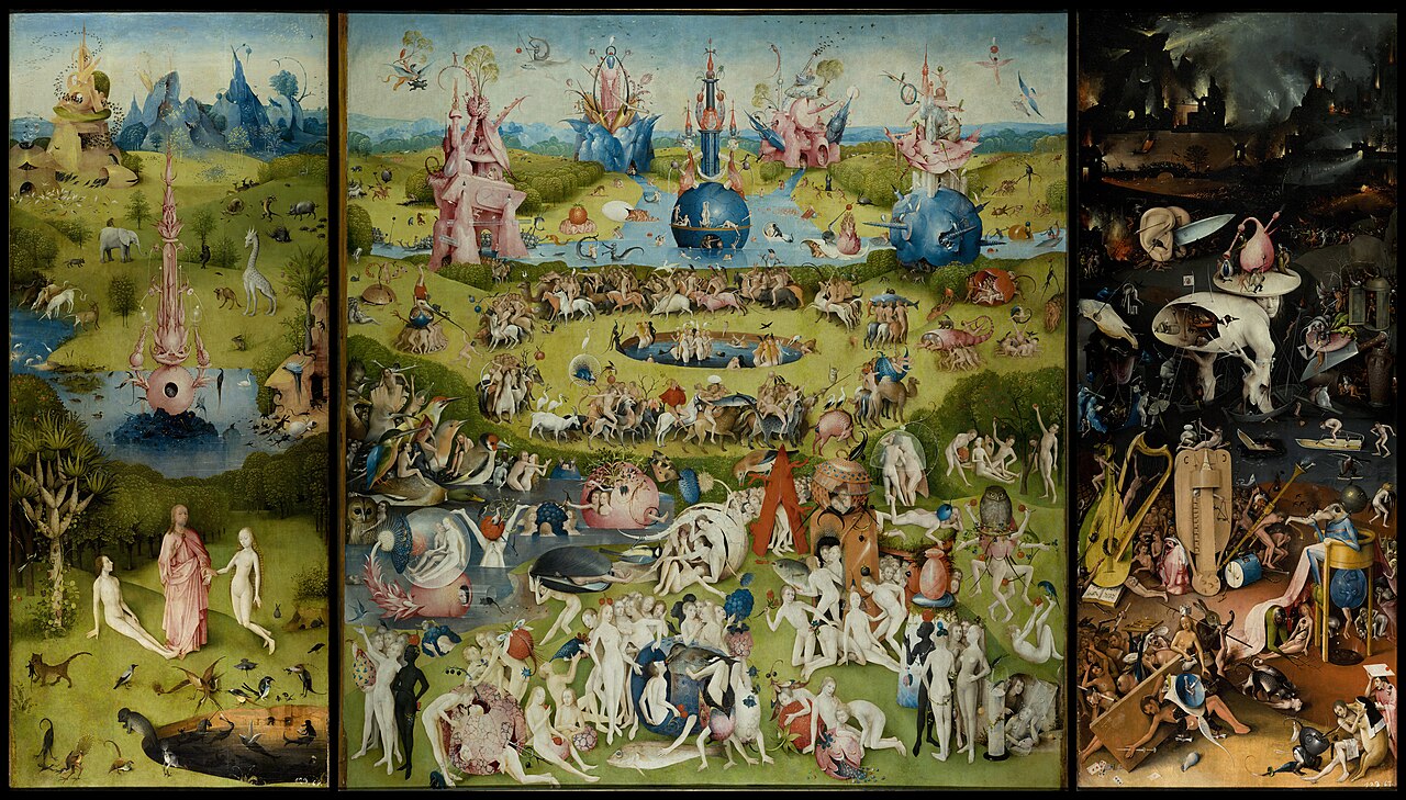 Hieronim Bosch, »Ogród rozkoszy ziemskich« (ok. 1490–1510)