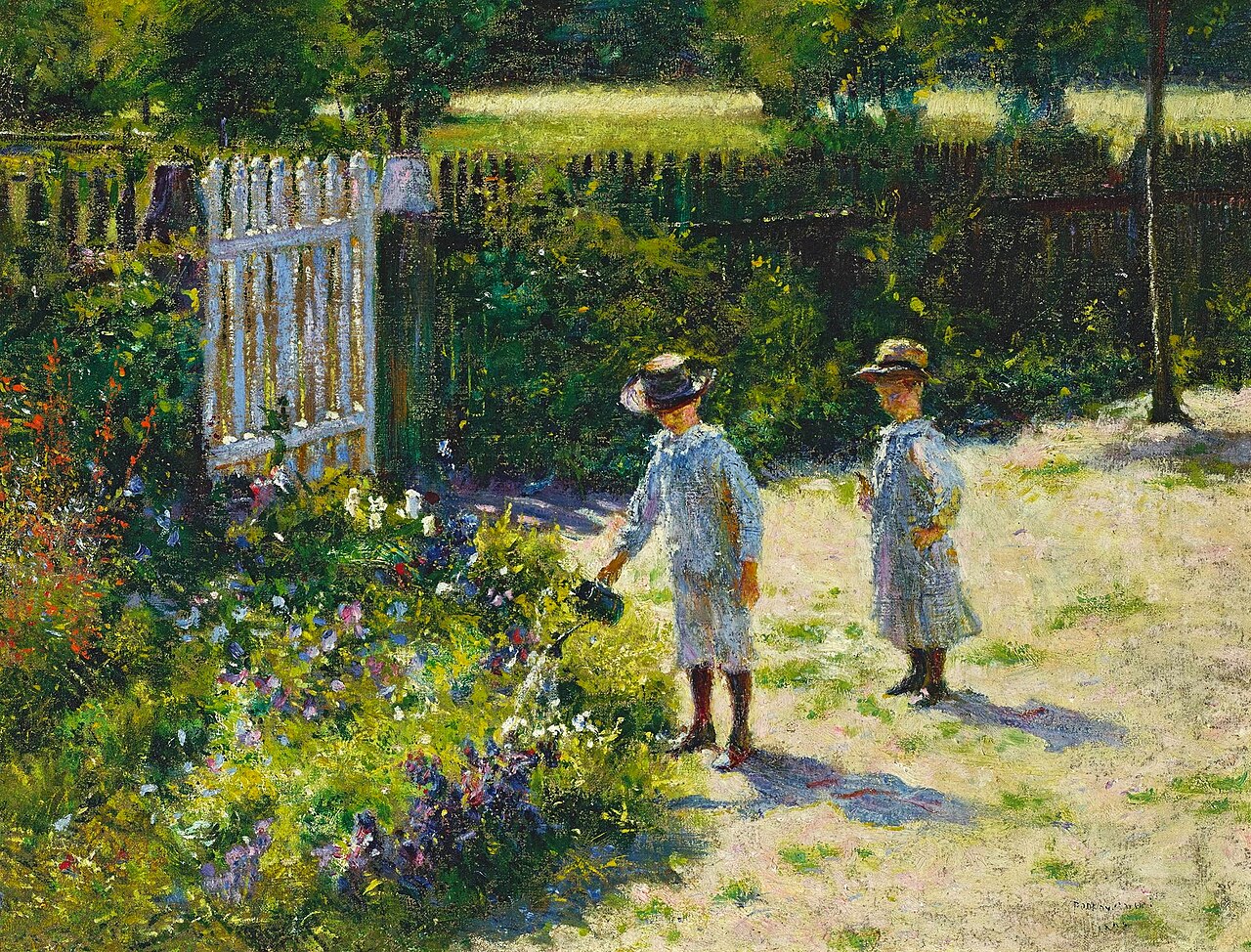 Władysław Podkowiński, »Dzieci w ogrodzie« (1892)