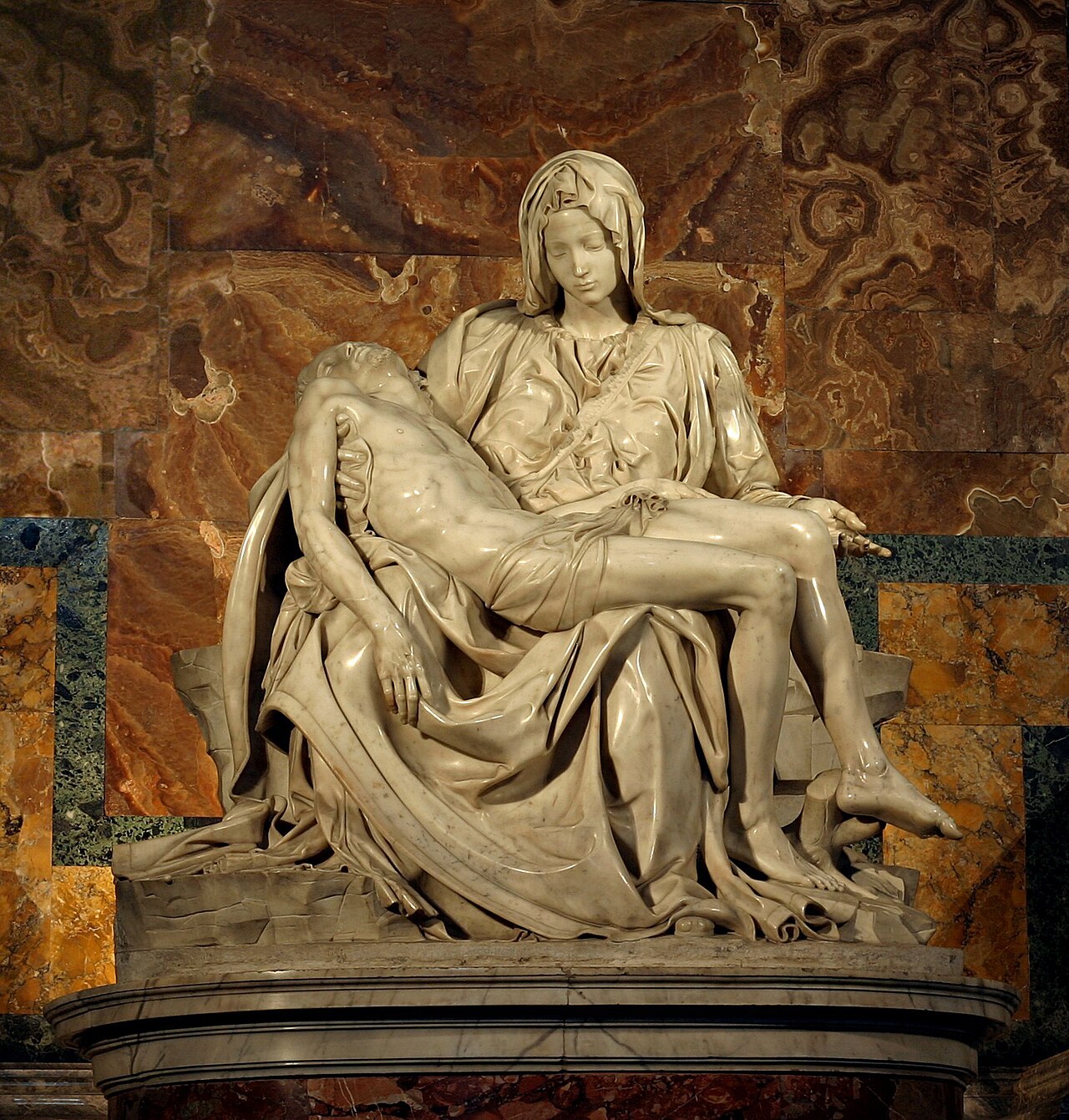 Michał Anioł, »Pietà« (1498–1499)
