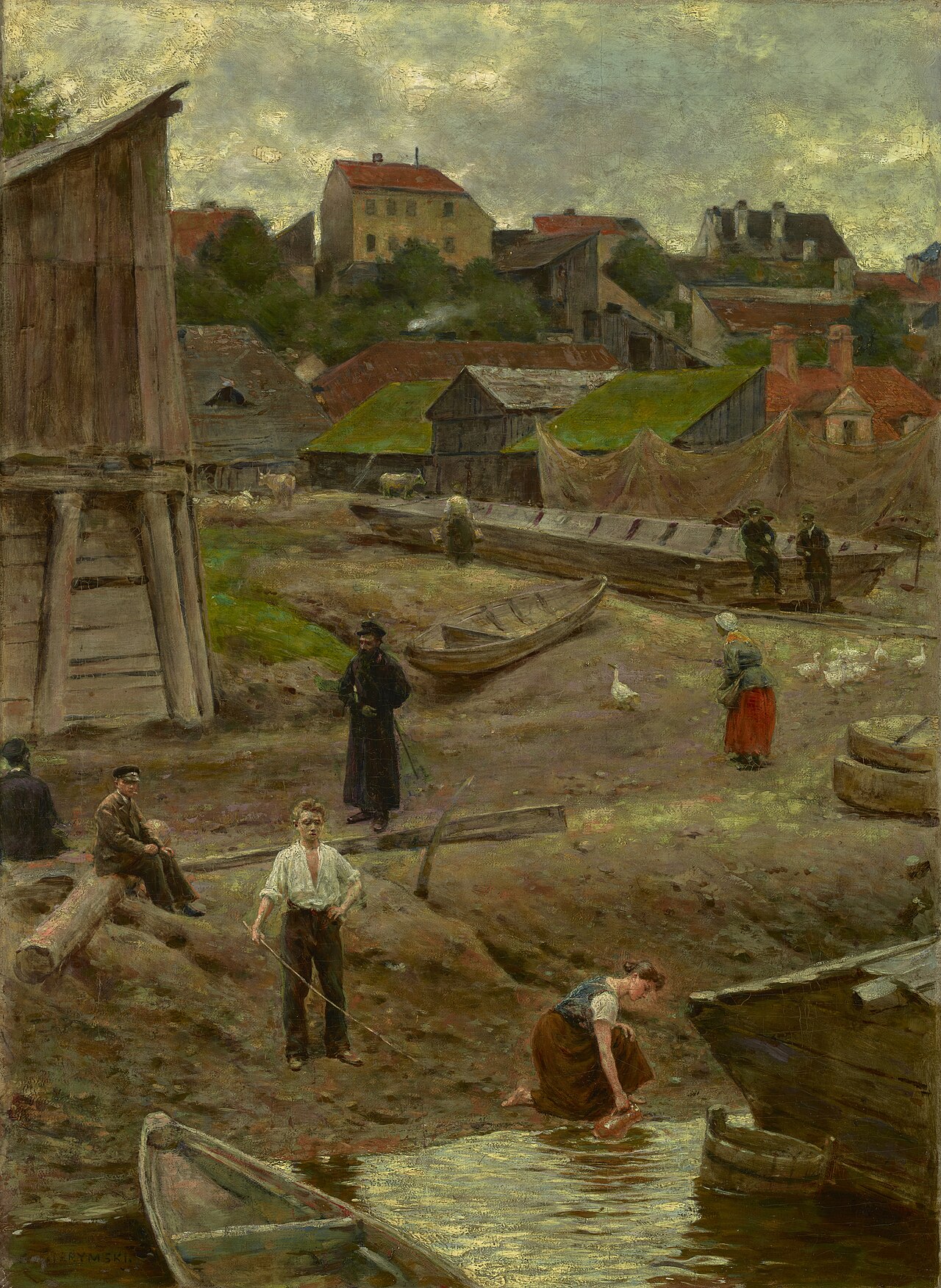 Aleksander Gierymski, »Powiśle« (1883)