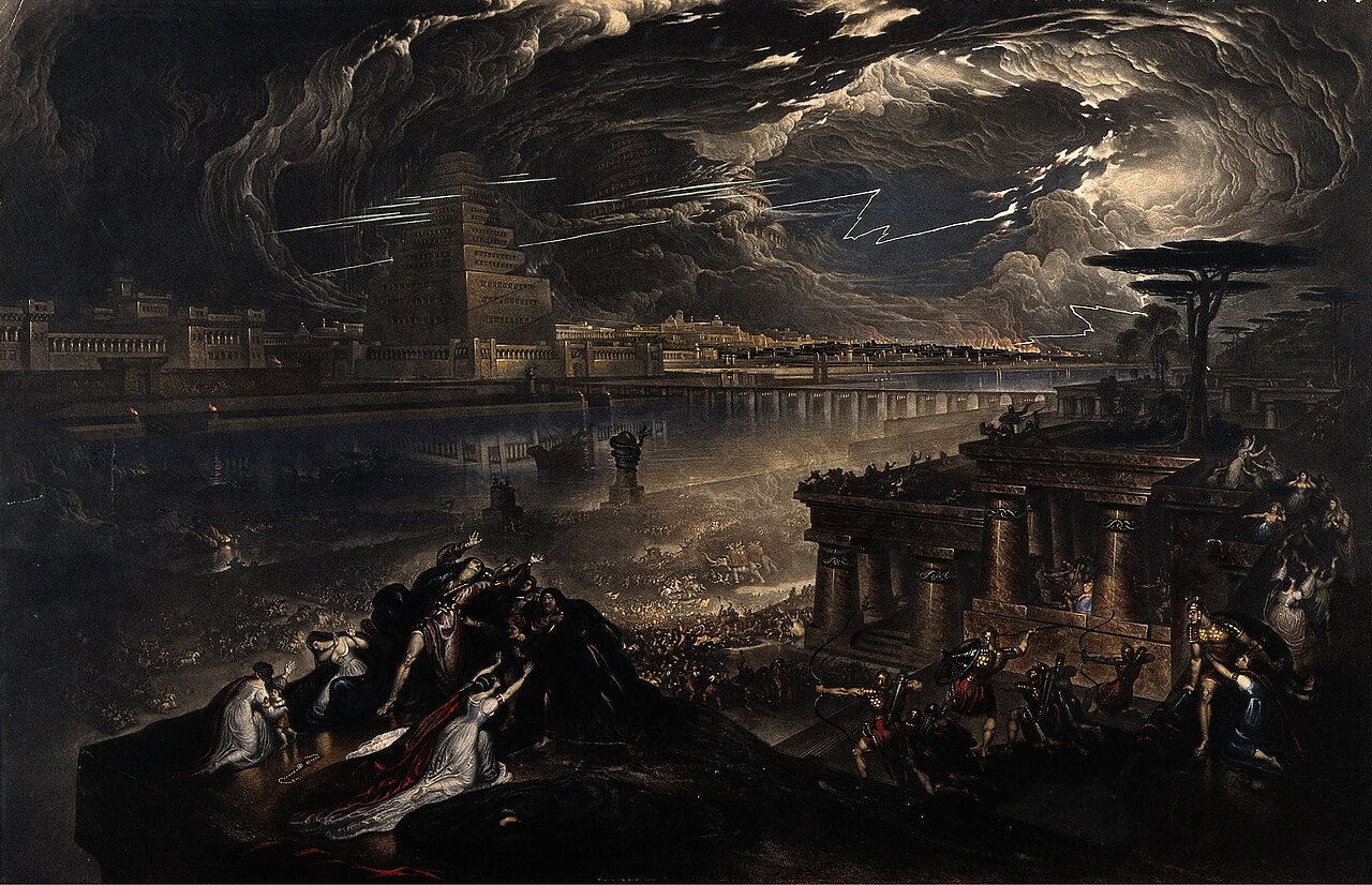 John Martin, »Upadek Babilonu« (1819)