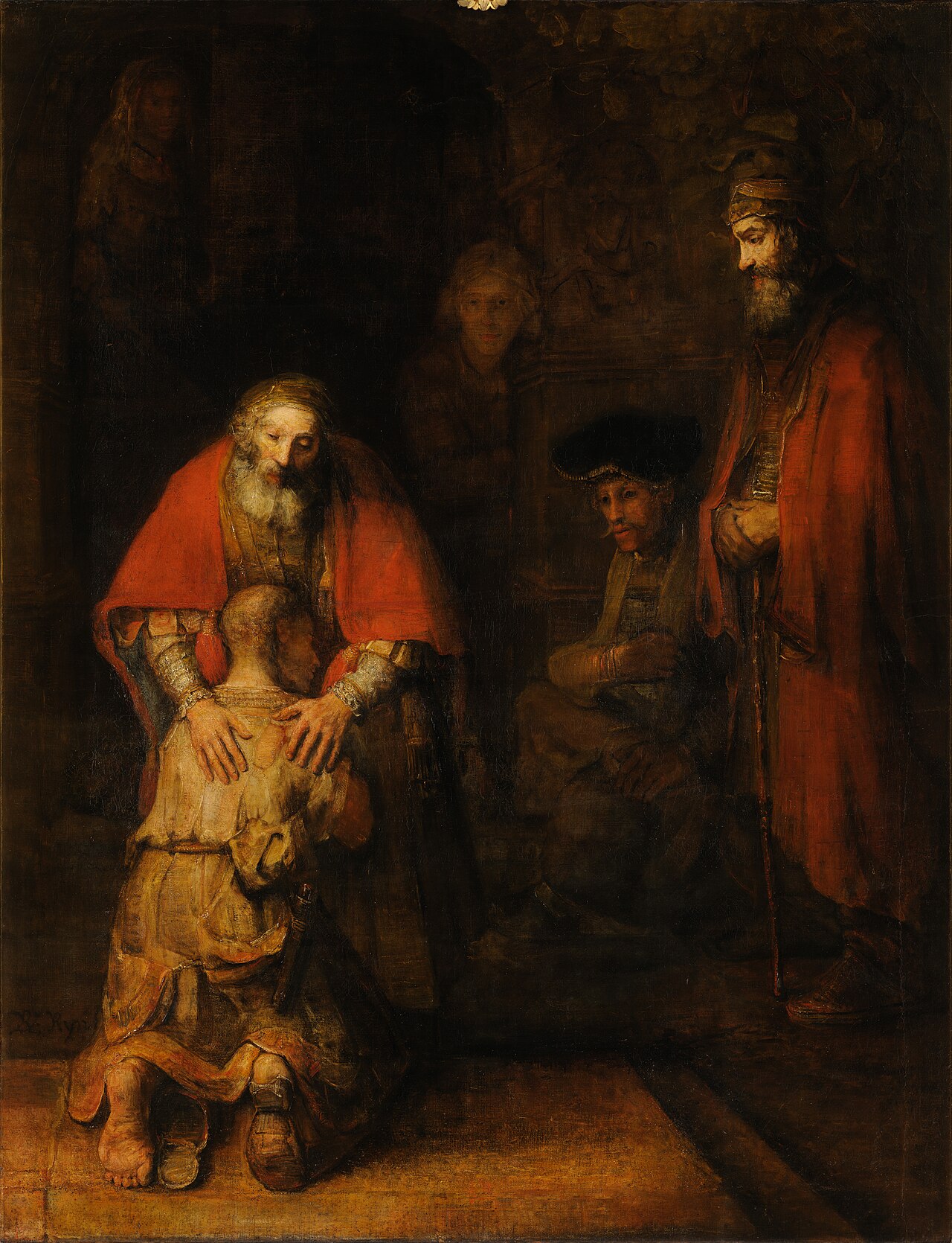 Rembrandt van Rijn, »Powrót syna marnotrawnego« (ok. 1668)
