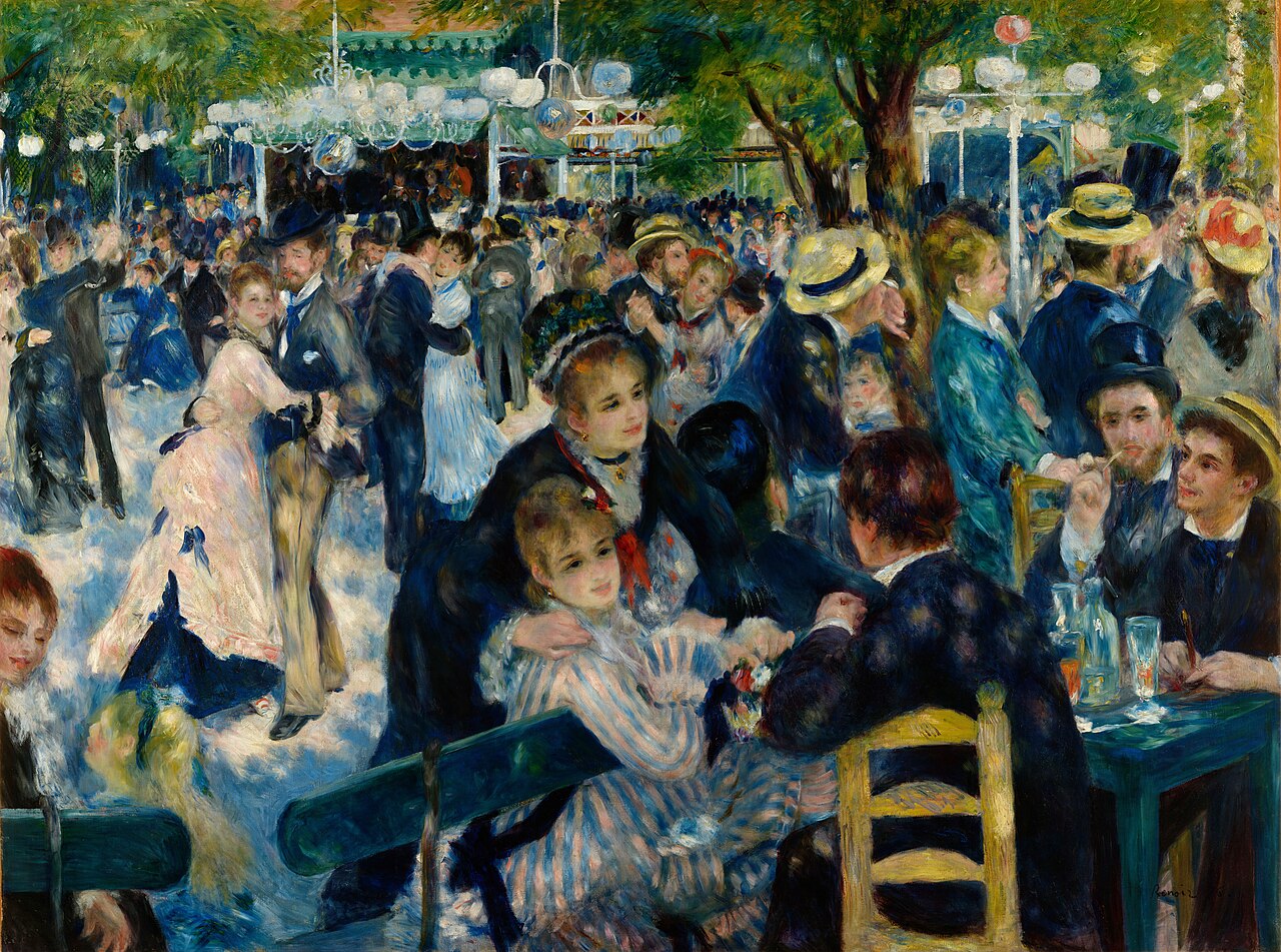 Pierre-Auguste Renoir, »Bal w Moulin de la Galette« (1876)