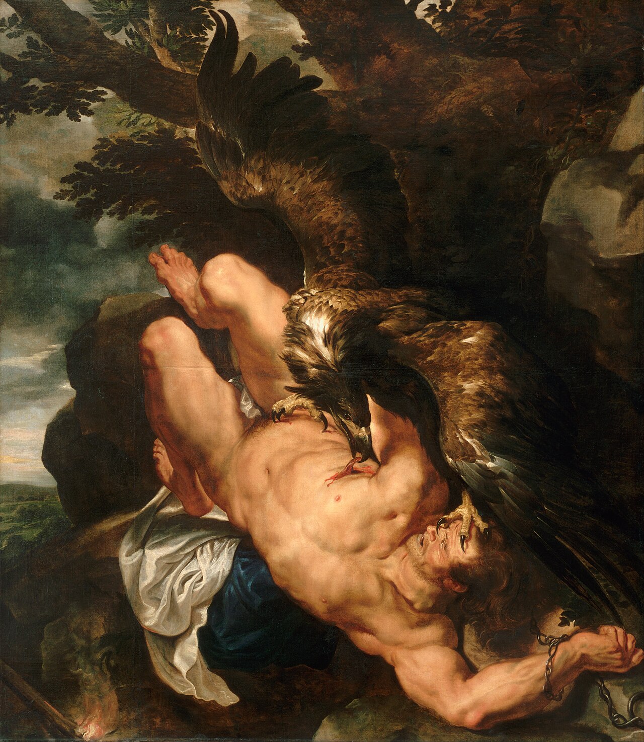 Peter Paul Rubens, »Prometeusz skowany« (ok. 1612)