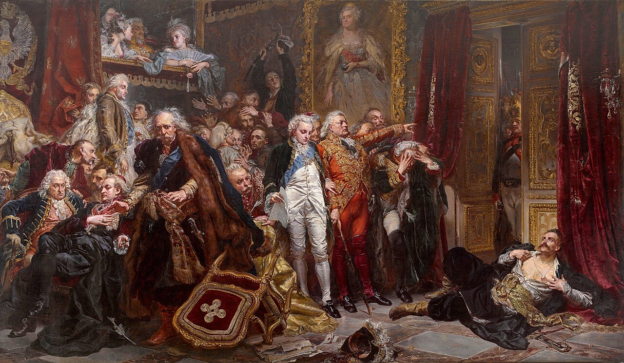 Jan Matejko, »Rejtan – Upadek Polski« (1866)