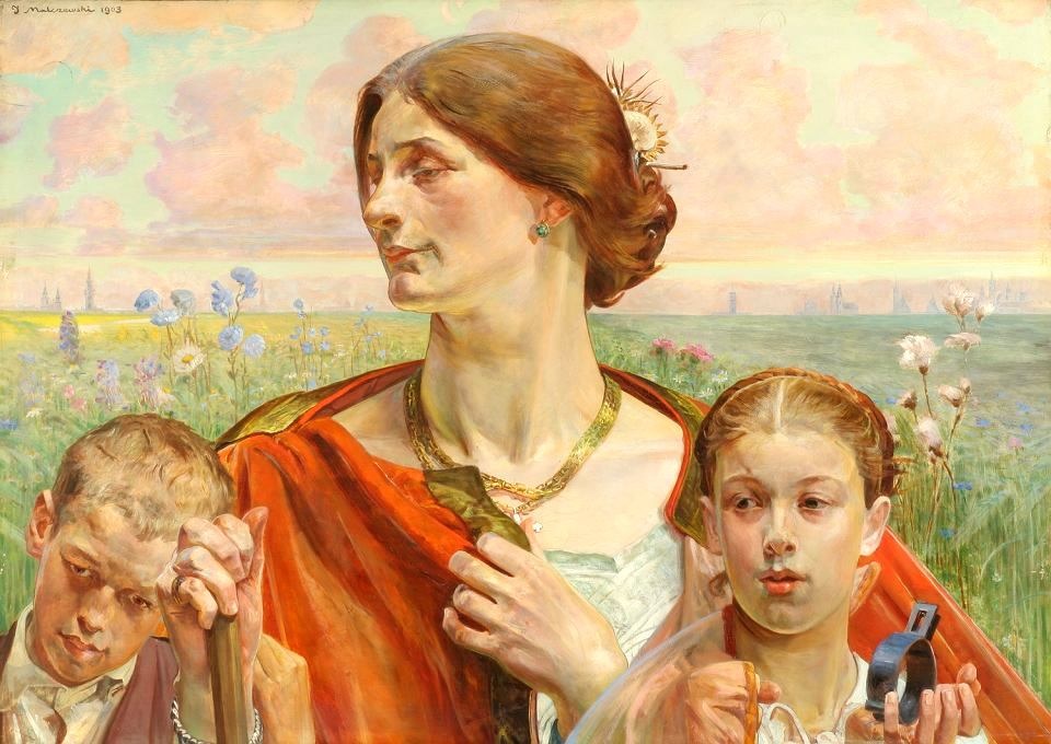 Jacek Malczewski, »Ojczyzna« (1903)