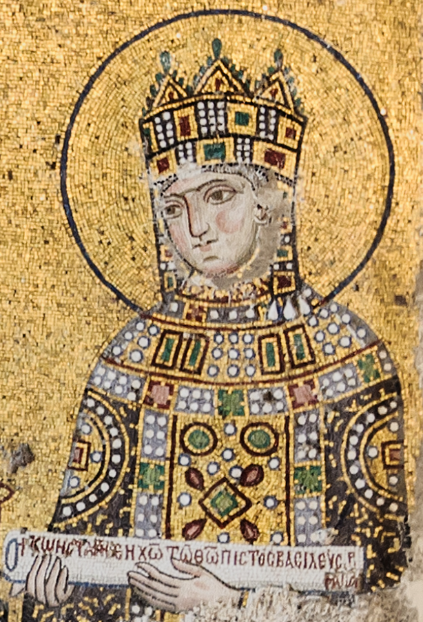Nieznany artysta, »Chrystus Pantokrator« (mozaika, IX w., Hagia Sophia)