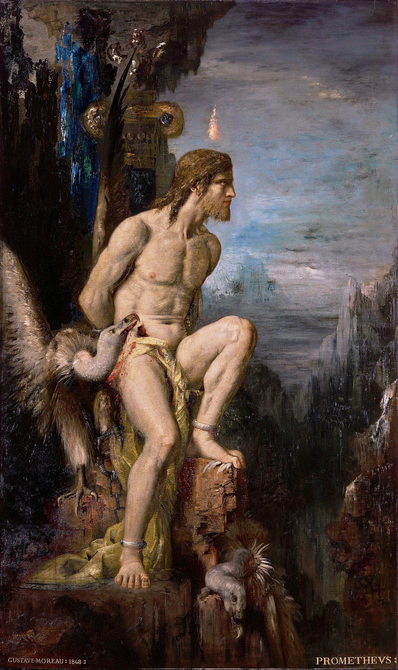 Gustave Moreau, »Prometeusz« (1868)