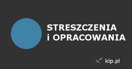 Streszczenia książek